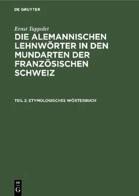 Produktbild von Etymologisches Wörterbuch