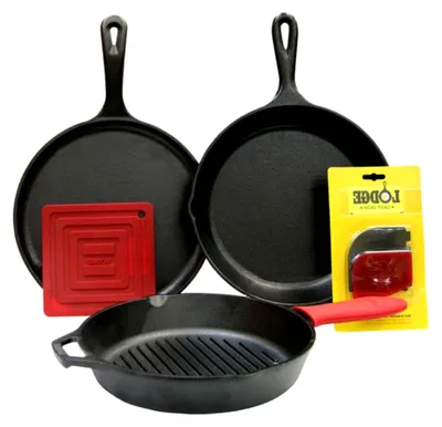 Produktbild von Essential Pfannen-Set, 7-teilig, schwarz