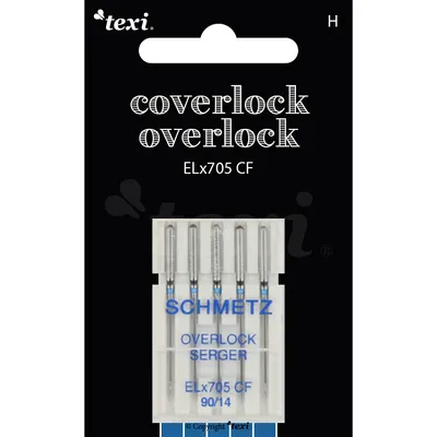 Obrázok produktu pre Ihly pre overlocky/coverlocky TEXI OVERLOCK/COVERLOCK ELX705 CF 5x90