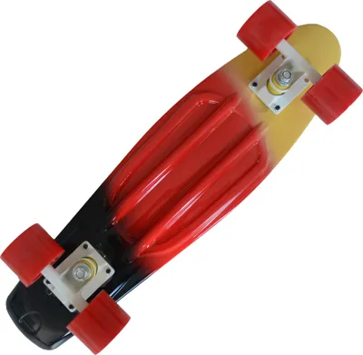 Produktbild von MUWO Cruiser mini Skateboard | Pennyboard 55 cm | Leicht, robust & fahrbereit | Alu-Achsen, rutschfest | Perfekt für Anfänger & Profis, rot | MW-327