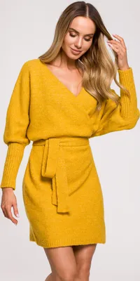 Produktbild von Made of Emotion Pulloverkleid für Frauen Aethorise M631 honig L/XL