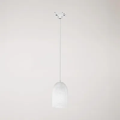 Image de Creative Cables - Suspension avec abat-jour Ghostbell pour rail - ampoule non fournie