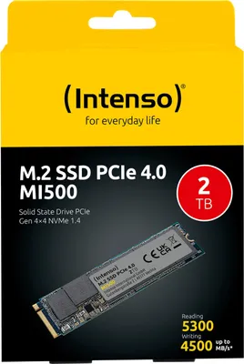 Produktbild von Intenso M.2 SSD MI500 2TB PCIe NVMe Gen 4x4