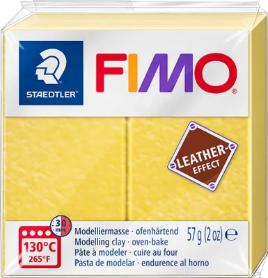 Zdjęcie produktu dla Staedtler FIMO 8010, Glinka do modelowania, Żółty, Dorosły, 1 szt., 1 kol., 130 °C