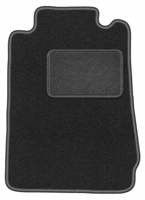 Produktbild von Fahrermatte Velours für Mercedes SLK R170 1996-2004 (Cabrio) – 1-tlg, Graphit, passgenau – Wielganizator LUX