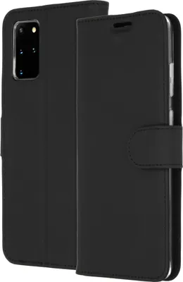 Produktbild von Accezz Wallet TPU Klapphülle Samsung Galaxy S20 Plus - Schwarz