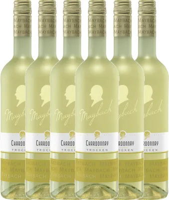 Produktbild von 6er Vorteils-Weinpaket - Chardonnay trocken - Maybach