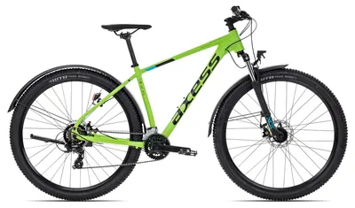 Produktbild von Axess SANDEE ATB alltagstaugliches Hardtail Mountainbike 29 Zoll Grün 17 Zoll