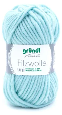 Produktbild von Gründl Filzwolle uni,Waschfilzen,100%Schurwolle,50g/50m,NS 8-9 63
