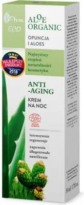 Immagine prodotto di AVA LABORATORIUM_Aloe Crema notte biologica 50ml