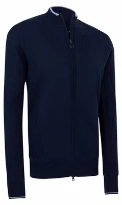 Obrázek produktu pro Callaway – dámská mikina, stojatý límec, vlna, standardní střih GT25548 (40 DE) (tmavě modrá)