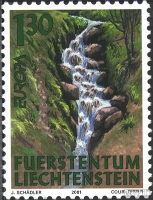 Produktbild von Briefmarken Liechtenstein 2001 Mi 1255 (kompl.Ausg.) postfrisch Europa