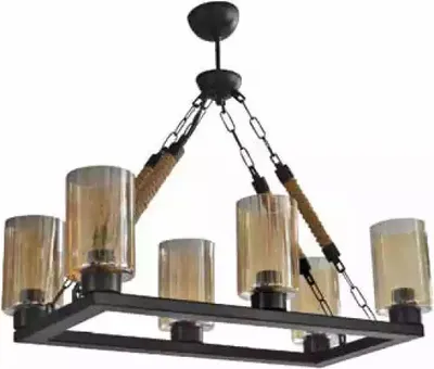 Immagine prodotto di Lampadario Lampadario da soffitto Lampade di vetro Nero