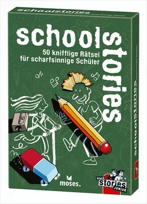 Produktbild von moses. Verlag black stories junior school stories