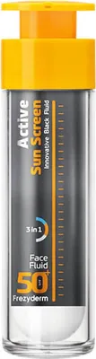 Produktbild von Frezyderm Active Sun Screen Gesichtsflüssigkeit SPF50 + 50ml