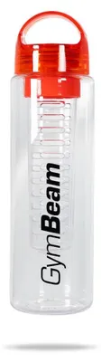 Produktbild von GymBeam - Infuser Sportflasche 700 ml in Orange