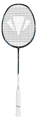 Imagen del producto de Carlton - Raqueta de bádminton "Kinesis X1", logo GT31694 (talla única) (negro/azul)