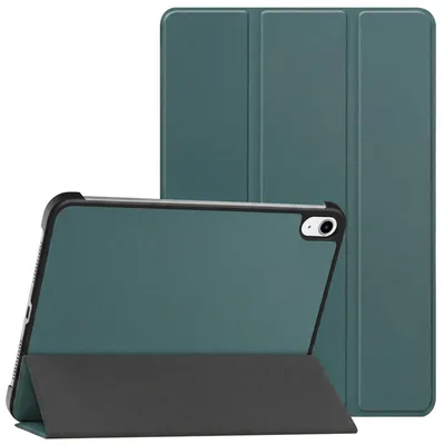 Produktbild von imoshion Trifold Klapphülle iPad 11 (2025) 11 Zoll A16 / iPad 10 (2022) 10.9 Zoll - Dunkelgrün