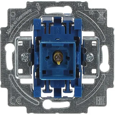 Produktbild von Busch-Jaeger 2020 USGL, 1P, Blau, Metallisch, CE, RoHS, 250 V, 10 A, 71 mm