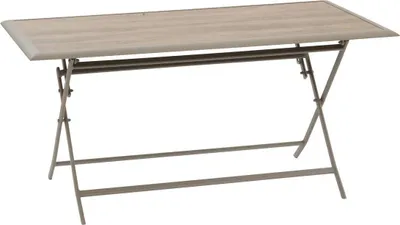 Produktbild von Gartentisch 6-sitzer azua klappbar kaffee 150x80cm  - Hespéride