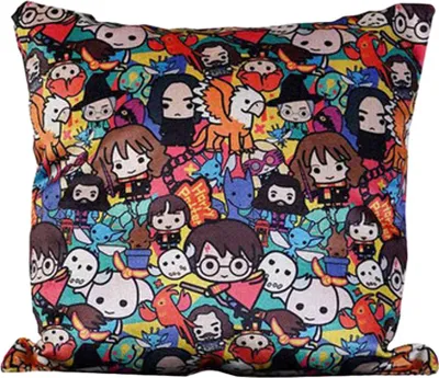 Produktbild von Harry Potter - "Wizarding World" "Chibi"-Kissen, Polyester CD582 (Einheitsgröße) (Bunt)