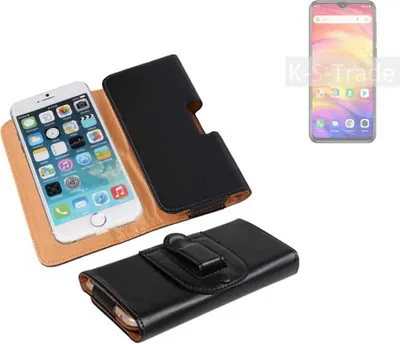 Produktbild von K-S-Trade Schützhülle Handyhülle kompatibel mit Ulefone Note 7 Holster Gürtel Tasche Schutzhülle Handy-Tasche Smartphone Case Seitentasche