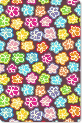 Produktbild von MuchoWow® Mauspad Mousepad Mädchen - Blume - Schnittmuster - Mädchen - Kinder - Kinder 18x27 cm - Mousepads - Maus Mat - Pad - Mausunterlage