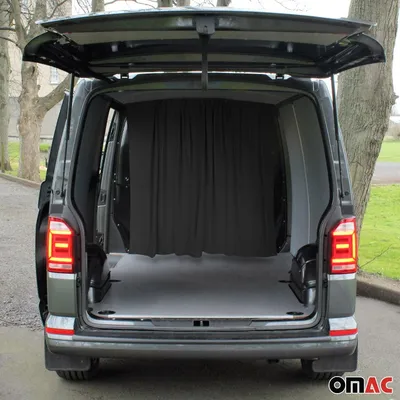 Image de Rideaux De Séparation De Cabine pour Citroen Spacetourer Protection Solaire Noir