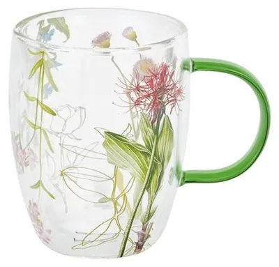 Image de Tasse en verre à double paroi dans un coffret cadeau Colors of Nature