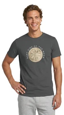 Produktbild von Spreadshirt Dart Side Of The Moon Vintage Look Männer T-Shirt, L, Anthrazit
