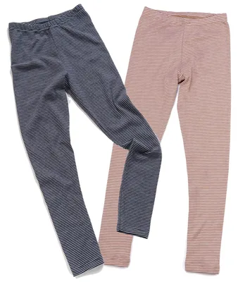 Produktbild von HERMKO 2672005 Kinder Thermo-Leggings, Größe:92, Farbe:Marine Ringel