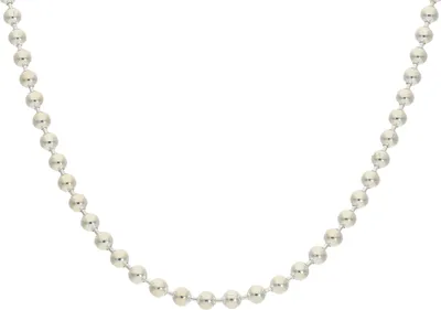 Produktbild von Kugelkette Silber 925 lang, ohne Anhänger JL30-05-5162 JuwelmaLux 60 cm