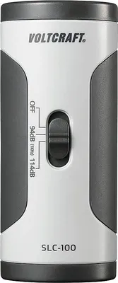 Immagine prodotto di Voltcraft SLC-100 Calibratore di livello sonoro per la calibrazione dei fonometri, per microfoni: (SLC-100)