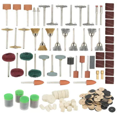 Produktbild von 347-teiliges Rotationswerkzeug-Set mit Schleifstein, Trennscheibe, Polierscheibe, Schleifscheibe, Reinigungs- und Entgratungsset für 1/8-Zoll-Schaft