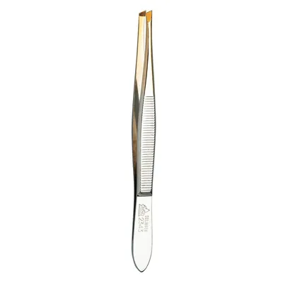 Produktbild von Erbe Pinzette geknickt in Gold 92343