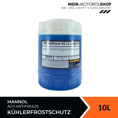 Produktbild von Mannol Antifreeze AG11 Frostschutz Konzentrat 10 Liter (MN4111-10)