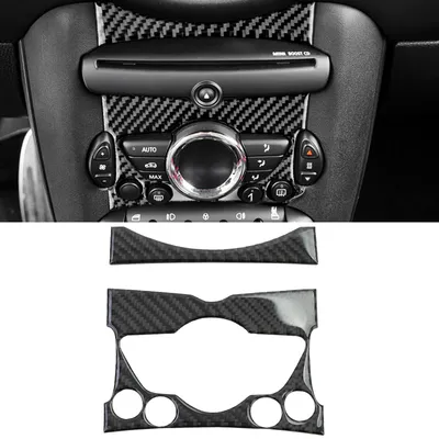 Productafbeelding van Carbonlook middenconsole afwerking voor MINI R55, R56, R57, R58, R59, R60