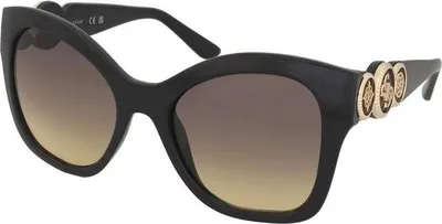 Produktbild von Guess Gu00197 Damen-sonnenbrille Schwarz  Mann Schwarz One Size