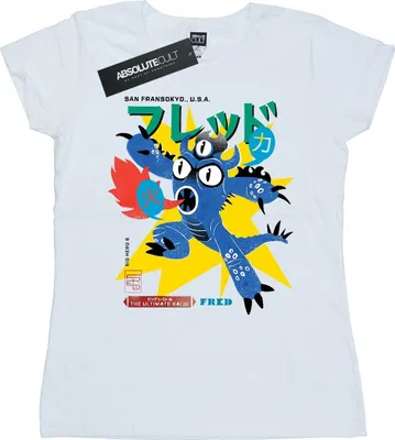 Produktbild von Disney - "Big Hero 6 Ultimate Kaiju" T-Shirt für Damen BI15095 (S) (Weiß)