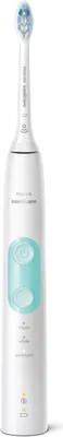 Produktbild von Philips Sonicare HX6857/17, Erwachsener, Schallzahnbürste, Tägliche Pflege, Zahnfleischpflege, Whitening, 62000 Bewegungen pro Minute, Weiß, 2 min