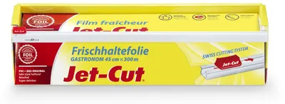 Produktbild von Jet-Cut Frischhaltefolie zum Schneiden 45 cm x 300 m, Gastro, PVC