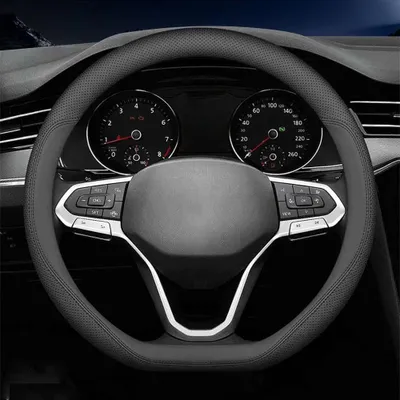Obrázek produktu pro Potah na volant Carodi, vyrobený z jemné kůže, stylový, protiskluzový, vhodný do interiéru automobilu