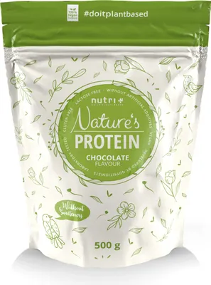 Zdjęcie produktu dla Nutri+ Vegan Natures Protein 500g czekolada