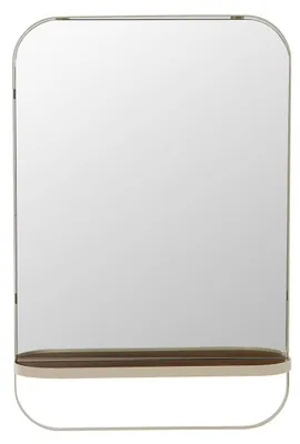 Produktbild von Argileo-spiegel, rechteckig, 40 x 60 cm, beige - 5 five simply smart