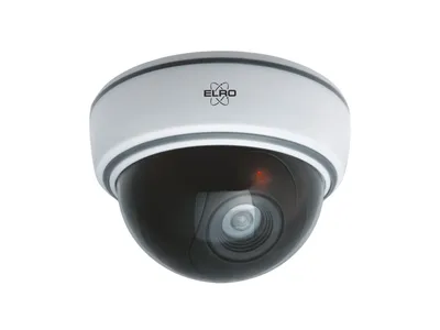 Produktbild von Elro Dummy-Dome-Kamera für den Innenbereich mit Blitzlicht CDD15F