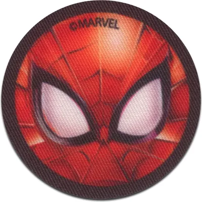 Obrázok produktu pre Marvel © Spiderman symbol Marvel - nášivka, nažehľovacia, nášivky, nášivky, veľkosť: 6,3 x 6,3 cm