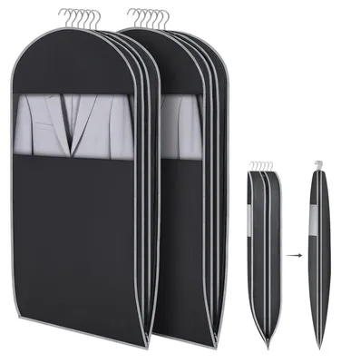 Produktbild von Kleidersack Platzsparend mit Reißverschluss 101cm - 2er Set