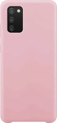 Zdjęcie produktu dla Silicone Case elastyczne silikonowe etui pokrowiec Samsung Galaxy A03s różowy