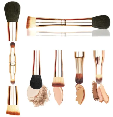 Immagine prodotto di Velony: Set di pennelli da trucco 4 in 1, compatto
