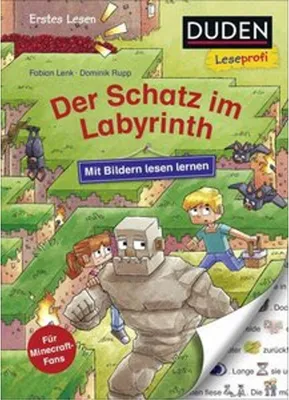 Obrázek produktu pro Duden Leseprofi - Mit Bildern lesen lernen: Der Schatz im Labyrinth